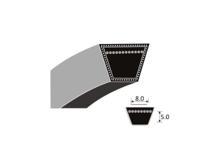 V-BELT 8X1020