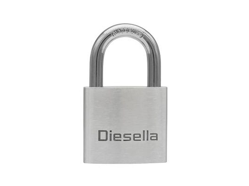 DIESELLA HÆNGELÅS MEDIUM 32MM ALUMINIUM