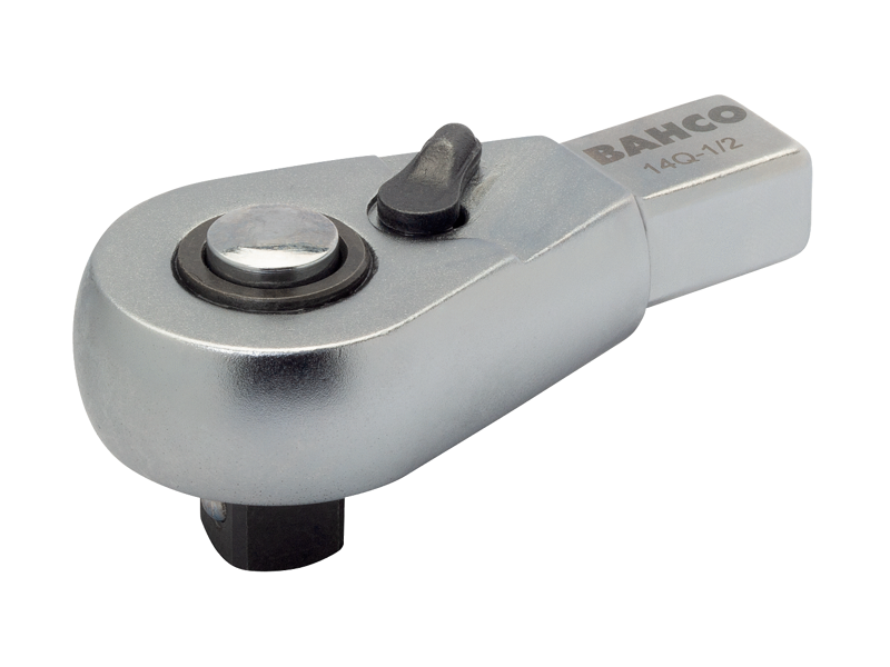 BAHCO SKRALDEHOVED 9X12MM 1/4" FIRKANT MED QUICK RELEASE