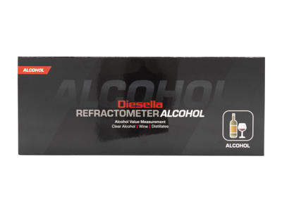 DIESELLA REFRAKTOMETER ALKOHOL (VOLUMEPROCENT V/V) MED "ATC"