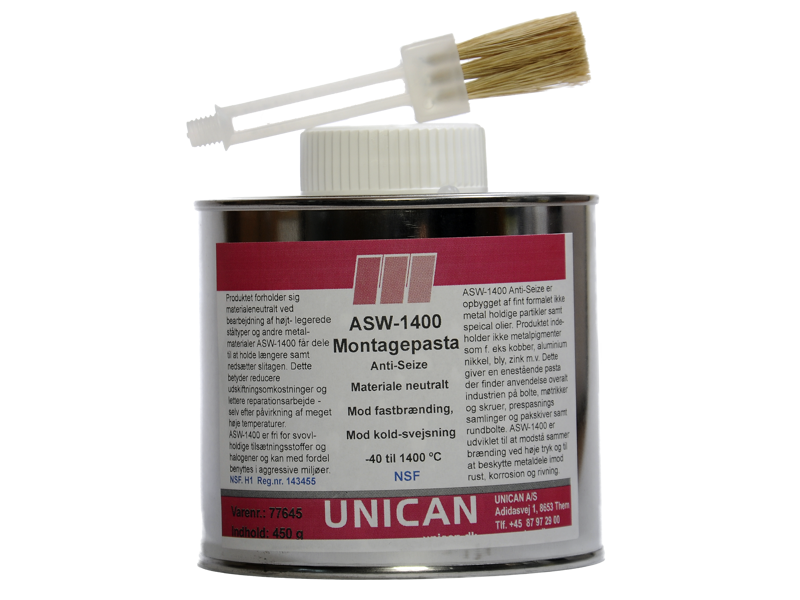 UNICAN ASW-1400 MONTAGEPASTA  500 GRAM PENSELDÅSE