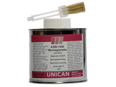 UNICAN ASW-1400 MONTAGEPASTA  500 GRAM PENSELDÅSE