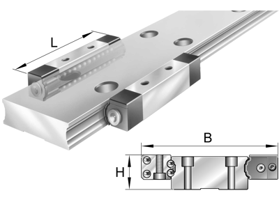 INA KUVS32-V1-G3 LINEAR RECIRCULATING BALL BEARING UNIT