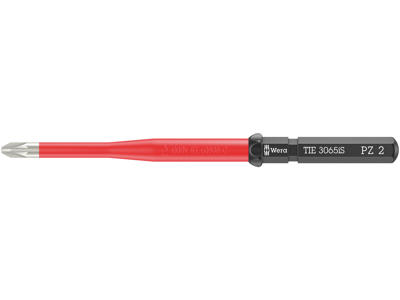 WERA KRAFTFORM KOMPAKT VDE 3065 IS PZ TAKE IT EASY SB, RUSTFRI STÅL, PZ 2 X 157 MM