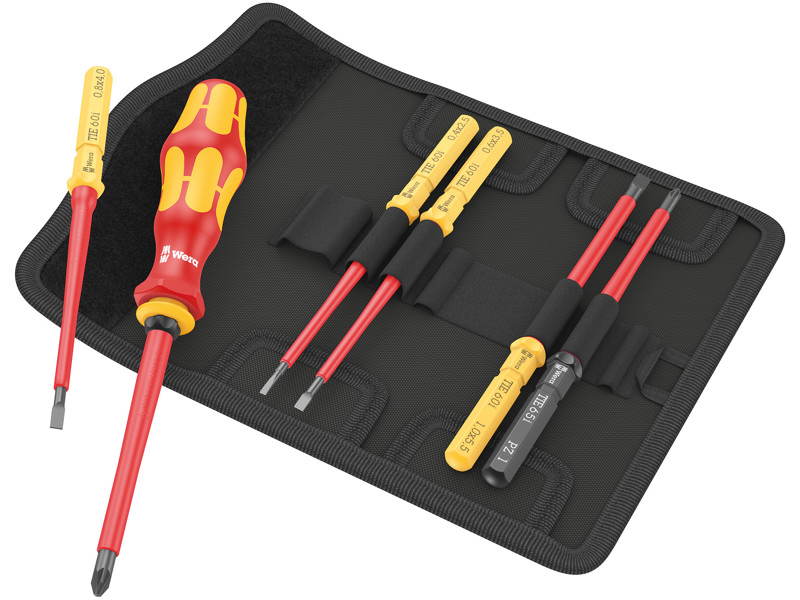 WERA Kraftform Kompakt VDE 7 Universal 2 Tool Finder, 7 DELE