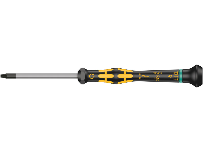 WERA 1567 TORX® HF ESD KRAFTFORM MICRO SKRUETRÆKKER MED HOLDEFUNKTION, TX 9 X 60 MM