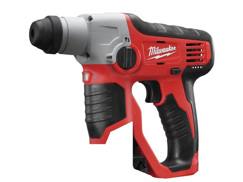 MILWAUKEE BOREHAMMER M/SUG 2XBATT. 5.0AH + LADER I PAPKASSE