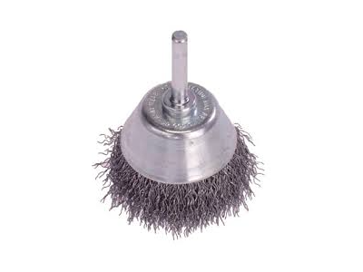 LESSMANN KOPBØRSTE PÅ SKAFT 434362 Ø40 M/6MM SKAFT RF