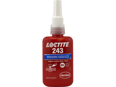 LOCTITE 243 50 ML  GEVINDSIKRING "MIDDEL STYRKE"