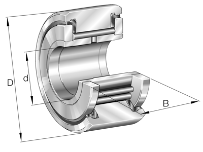 INA NATV25-PP-A YOKE TYPE TRACK ROLLER