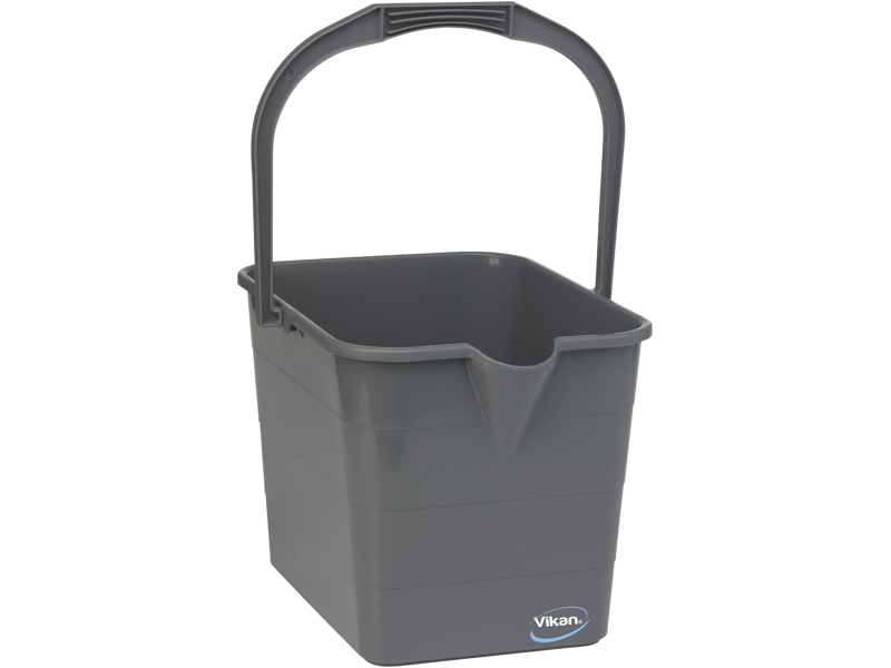 VIKAN MOPPESPAND 15LTR GRÅ