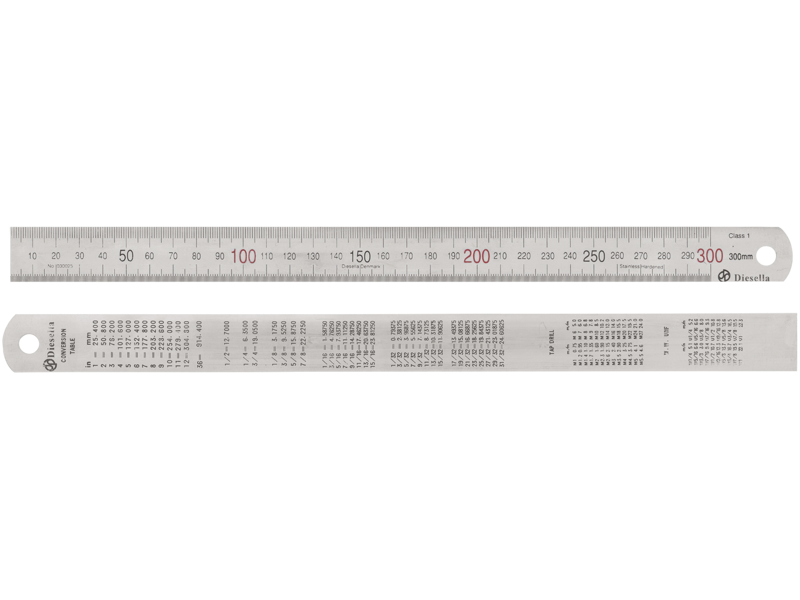 DIESELLA STÅLLINEAL 1000X35X1,5 MM