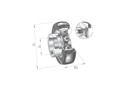 RABRB1247 BEARING FOR HOUSING