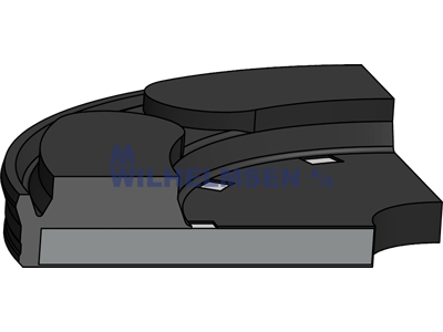 PNEUMATIC PISTON SEAL 40X8X8.5