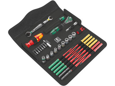 WERA KRAFTFORM KOMPAKT W 2 VEDLIGEHOLDELSESARBEJDE, 35 DELE