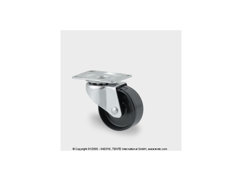 TENTE DREJEHJUL 1430 POI 050 P60 TIL PLADEMONTERING MAX 40KG