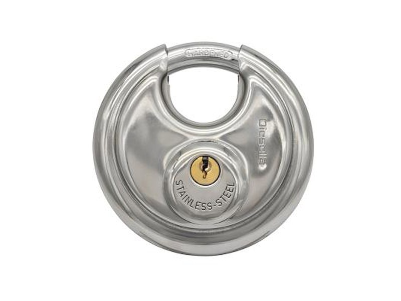 DIESELLA HÆNGELÅS Ø90MM RUSTFRIT STÅL DISKUS