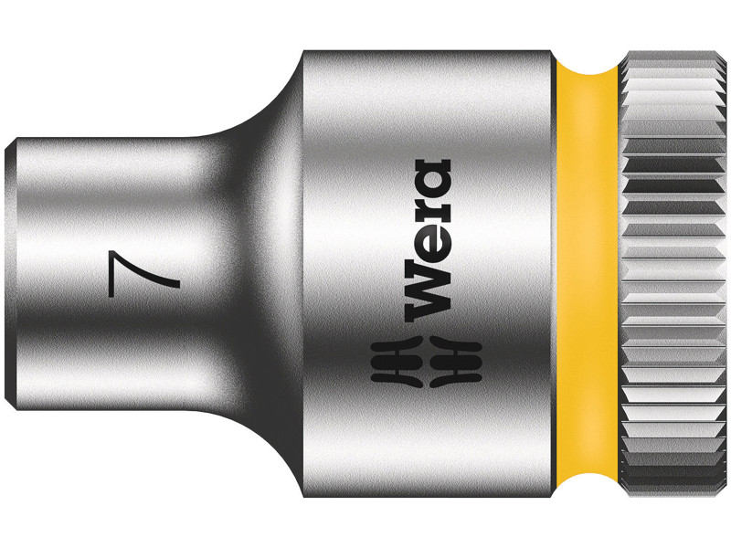 WERA ZYKLOP-TOPPE MED 3/8"-TILSLUTNING 8790 HMB, 7 X 29 MM