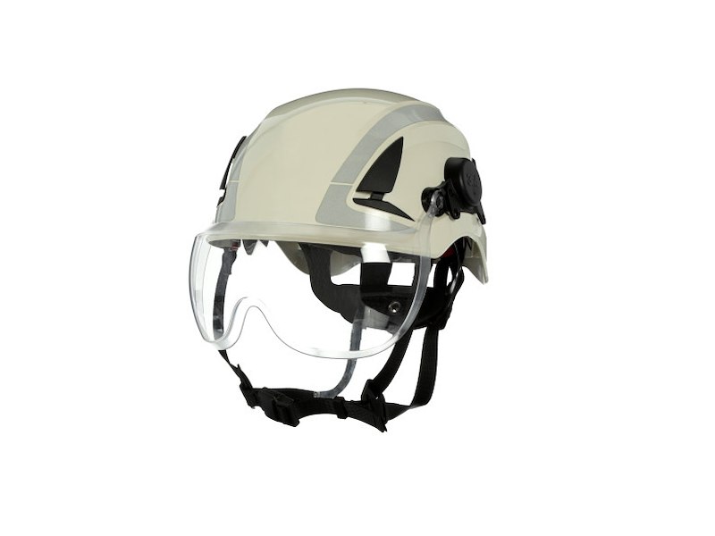 3M KORT VISIR X5-SV01-CE T/X5000 HJELM, AS/AF, KLAR