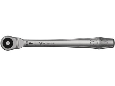 WERA ZYKLOP METAL-SKRALDE MED GENNEMSTIKSFIRKANT MED 3/8"-TILSLUTNING 8003 B, 3/8" X 222 MM