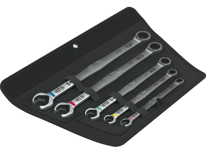 WERA 6007 JOKER 5 SET 1 1 x 8x180; 1 x 10x209; 1 x 13x245; 1 x 17x304.5; 1 x 19x334