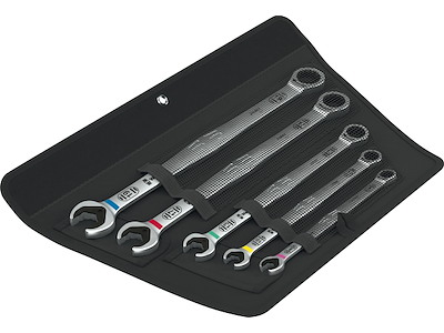 WERA 6007 JOKER 5 SET 1 1 x 8x180; 1 x 10x209; 1 x 13x245; 1 x 17x304.5; 1 x 19x334