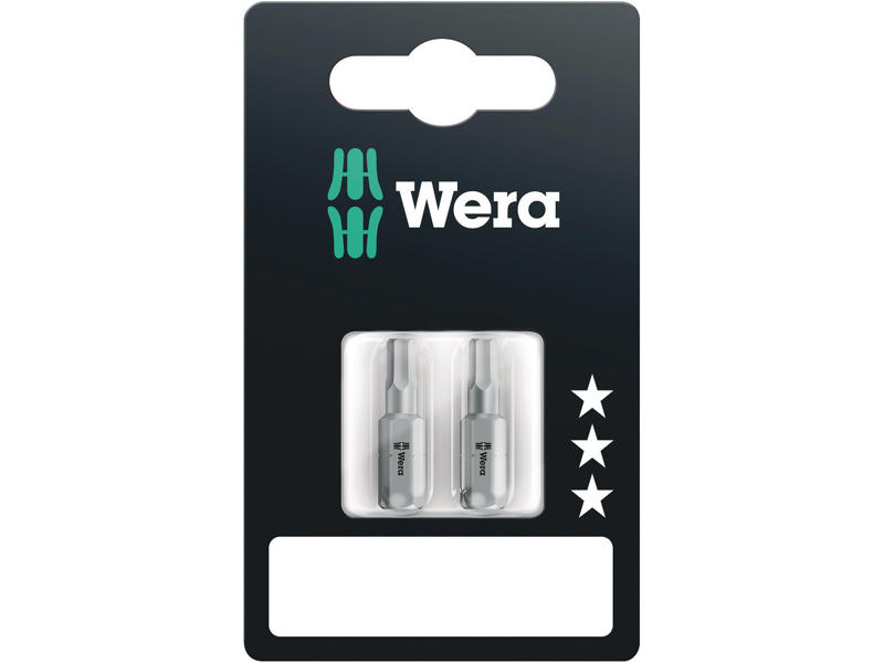 WERA 840/1 Z Bits SB, 4 X 25 MM, 2 DELE