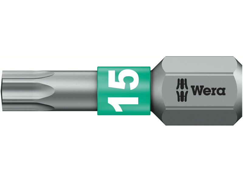 WERA 867/1 BTZ TORX® BITS 867/1 TORX® BTZ, TX 15 X 25 MM
