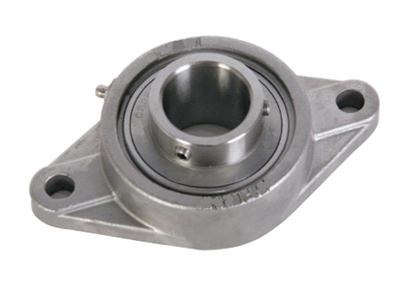 SS UCFL 201 SUC201+SFL201 RUSTFRI LEJE OG 2HULS  FLANGE