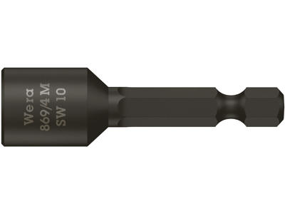 WERA TOPNØGLE 869/4 M, MAGNETISK, 3/8" X 65 MM