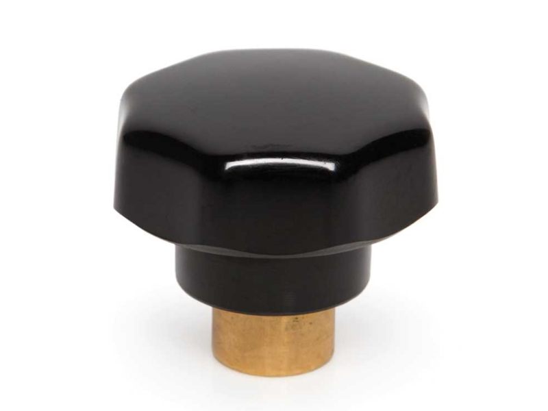 RENCOL 1004V HÅNDGREB BLANK Ø 44MM M8     M/MESSING BØSN.