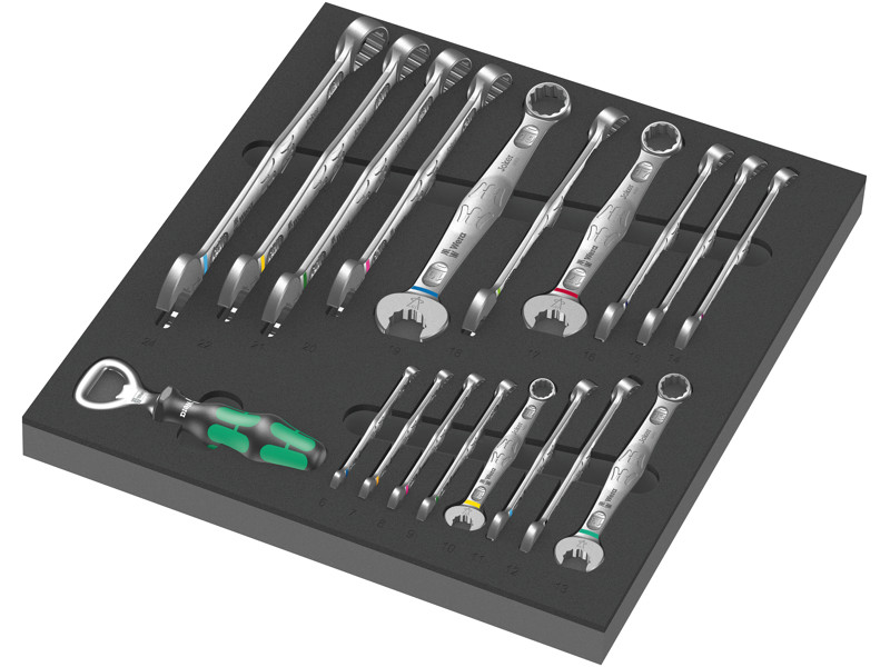 WERA SKUMGUMMIINDSATS 6003 JOKER SET 1 9731, 19 DELE