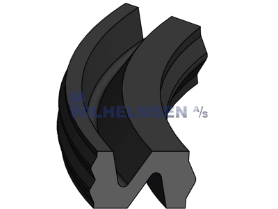 PNEUMATISK STANGTÆTNING 6X13X2,5 NBR STEMPELTÆTNING NBR