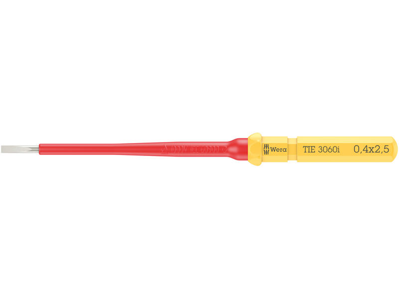 WERA KRAFTFORM KOMPAKT VDE 3060 I TAKE IT EASY SB, RUSTFRI STÅL, 0.4 X 2.5 X 157 MM