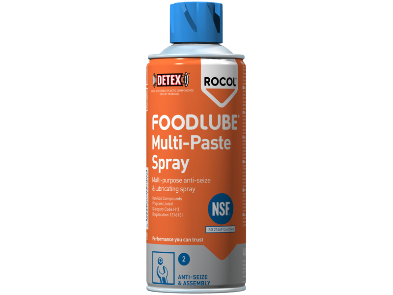 ROCOL FOODLUBE MULTI-PASTE SPRAY NSF-H1 400ML -30C - 450C