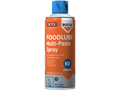 ROCOL FOODLUBE MULTI-PASTE SPRAY NSF-H1 400ML -30C - 450C