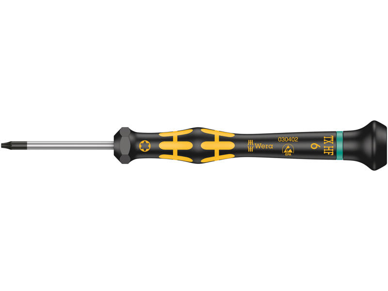 WERA 1567 TORX® HF ESD KRAFTFORM MICRO SKRUETRÆKKER MED HOLDEFUNKTION, TX 6 X 40 MM