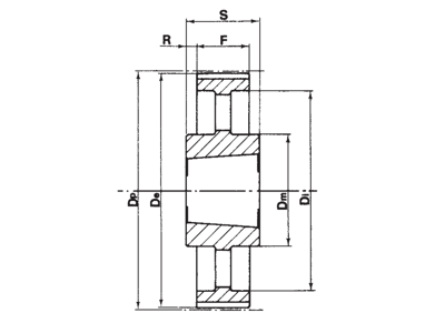 TIMING BELT PULLEY 96-XH-200