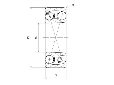 NTN 2205SK SELF-ALIGNING BALL BEARING 25X52X18