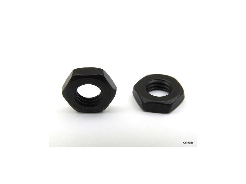 HEXAGON NUT CL. 4  M24X2 BLACK (DIN 439B)