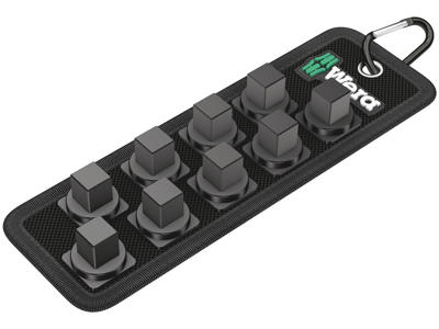 WERA TOPNØGLEINDSATS-SÆT Belt C Impaktor 1, 1/2"-TILSLUTNING, 10 DELE