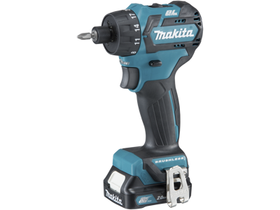 MAKITA AKKU/BOREMASKINE F/BITS 10.8V INCL 2 BATT.2,0AH +LADER