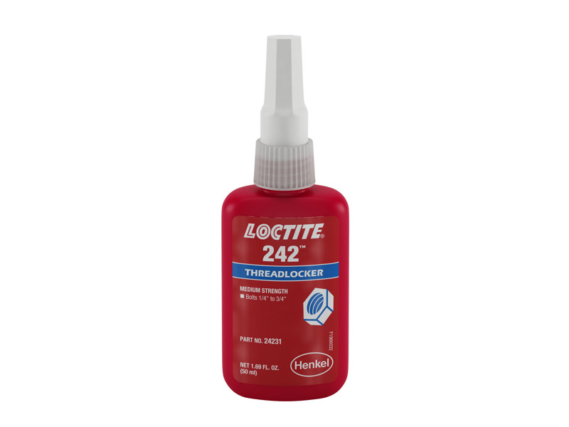 LOCTITE 242 50 ML GEVINDSIKRING "MIDDEL STYRKE" 