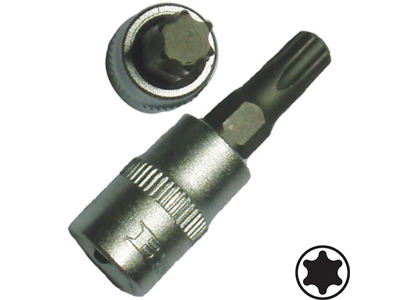 BATO 13713 STIFTTOP KORT 1/4" FIRKANT - TORX 25