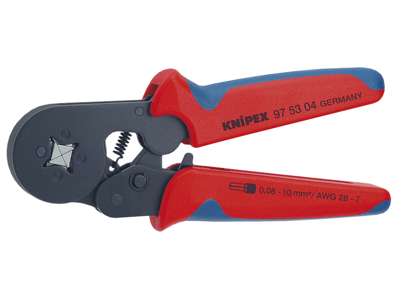 KNIPEX 97 53 04 KRYMPETANG  180MM F/0,08-10MM2 TERMINALRØR