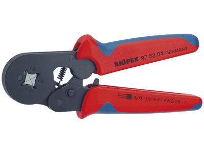 KNIPEX 97 53 04 KRYMPETANG  180MM F/0,08-10MM2 TERMINALRØR