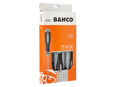 BAHCO BE-9885 ERGO SKRUETRÆKKERSÆT BE-9885 TORX 5 DELE