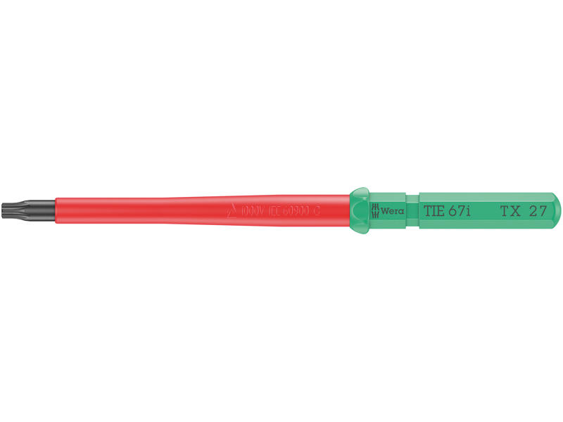 WERA KRAFTFORM KOMPAKT VDE 67 I TORX® TAKE IT EASY, TX 27 X 157 MM