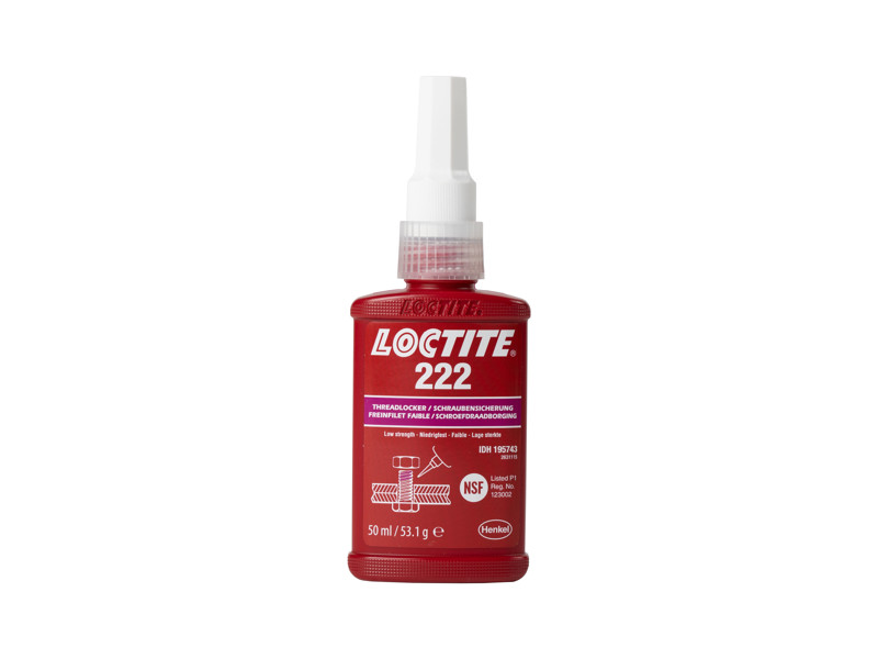 LOCTITE 222  50 ML   GEVINDSIKRING "LAV STYRKE" 