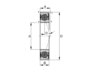 FAG HCB7014-C-2RSD-T-P4S-UL SPINDLE BEARING